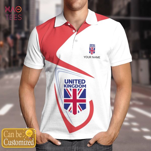 United Kingdom Love Polo Shirt White For Men