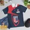 United State Love Polo Shirt White For Men