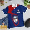 United State World Cup 2022 Polo Shirt Black
