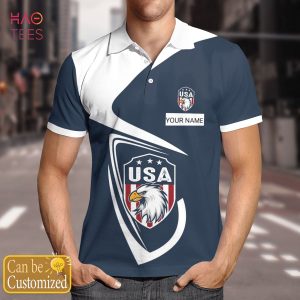 Usa Nation Limited Polo Shirt Black
