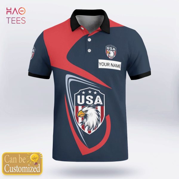 Usa Nation Limited Polo Shirt Black