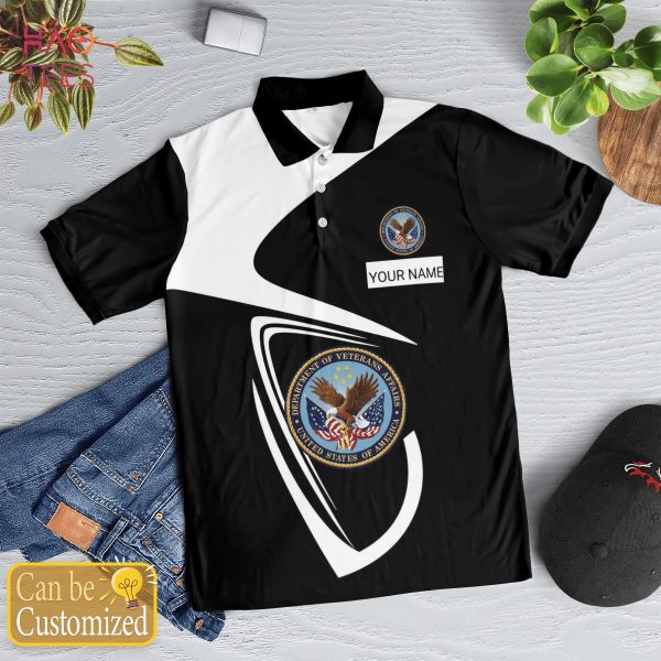 Veteran United State Polo Shirt White