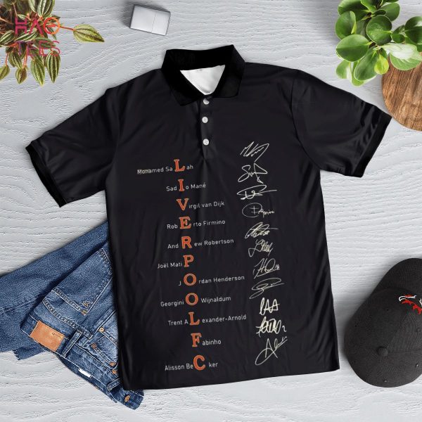 You Never Walk Alone Polo Shirt Black