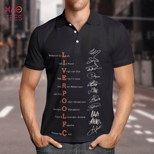 You Never Walk Alone Polo Shirt Black