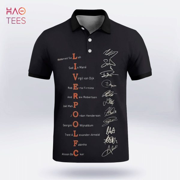 You Never Walk Alone Polo Shirt Black