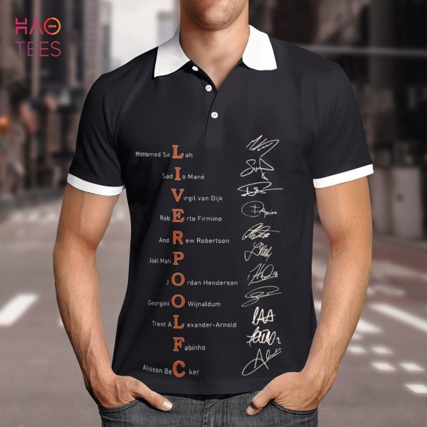 You Never Walk Alone Polo Shirt Black