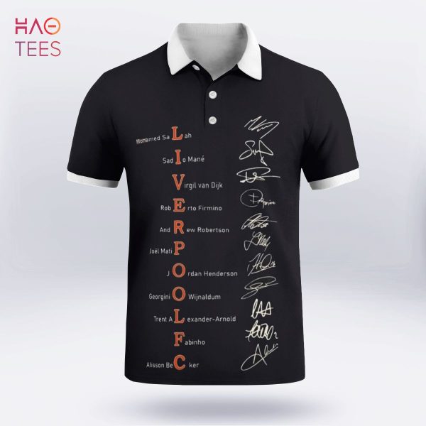 You Never Walk Alone Polo Shirt Black