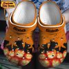 Shark And Flower Vintage Crocs Shoes