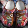 Flowers And Cow Clogs Shoes