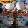Sloth Head Personalized Clogs Shoes With Your Name, Sloth Clogs Shoes