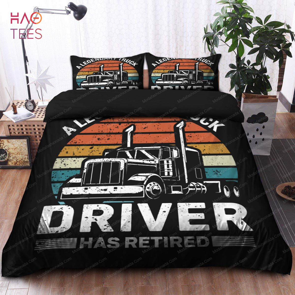 A Legendary Truck Driver Has Retired Bedding Sets