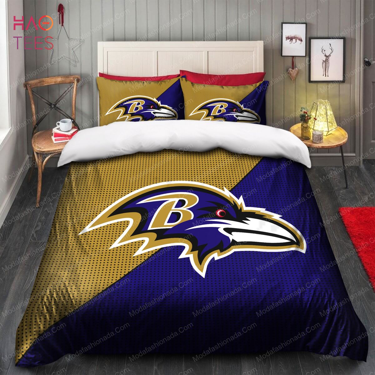 Baltimore Ravens Logo Bedding Sets Baltimore Ravens Logo Bedding Sets