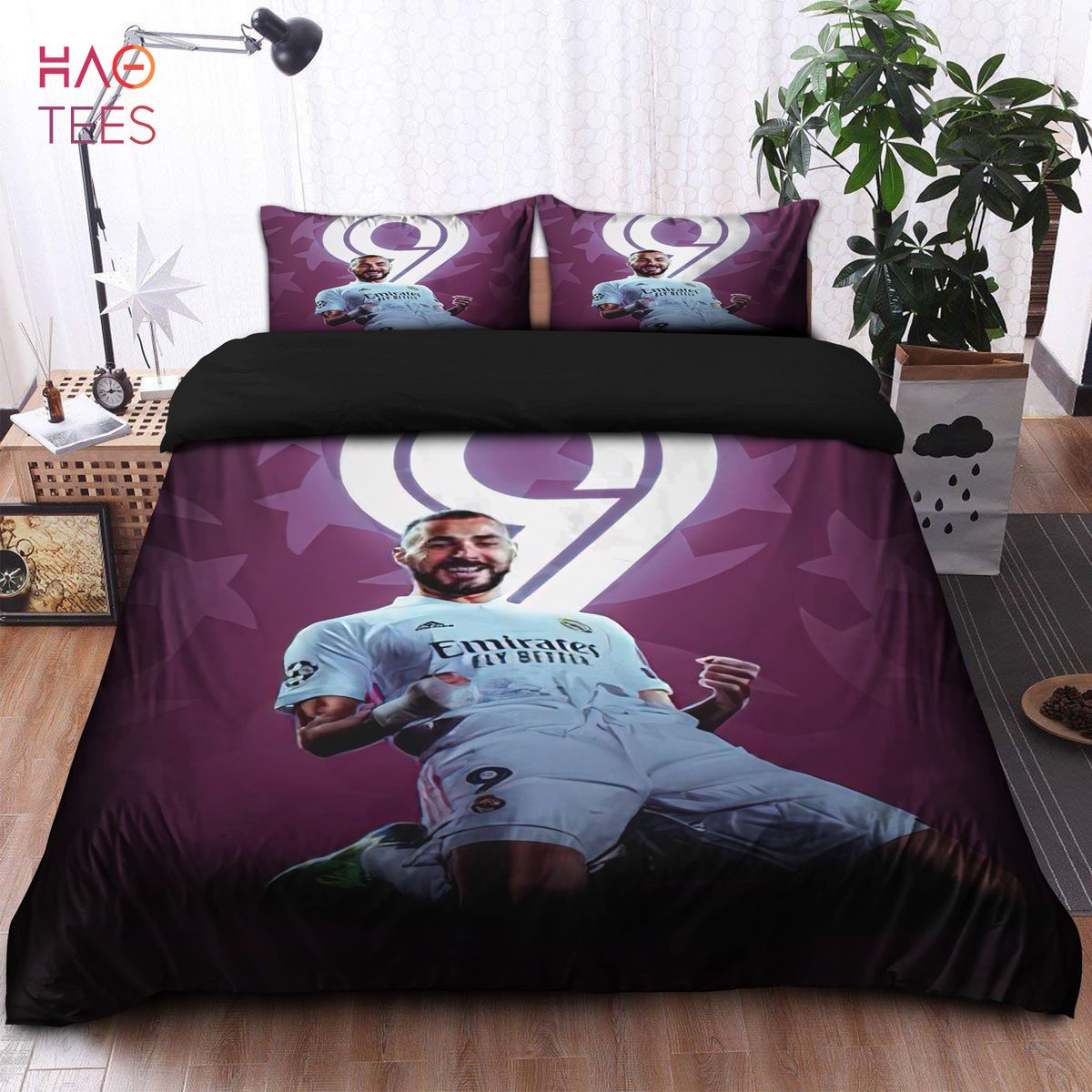 Benzema Legend Real Madrid Laliga 2022 Bedding Sets Benzema Legend Real Madrid Laliga 2022 Bedding Sets