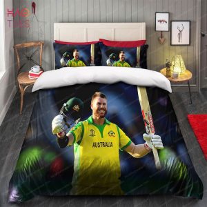 David Warner Of Australia ICC Cricket World Cup 2019 Bedding Sets
