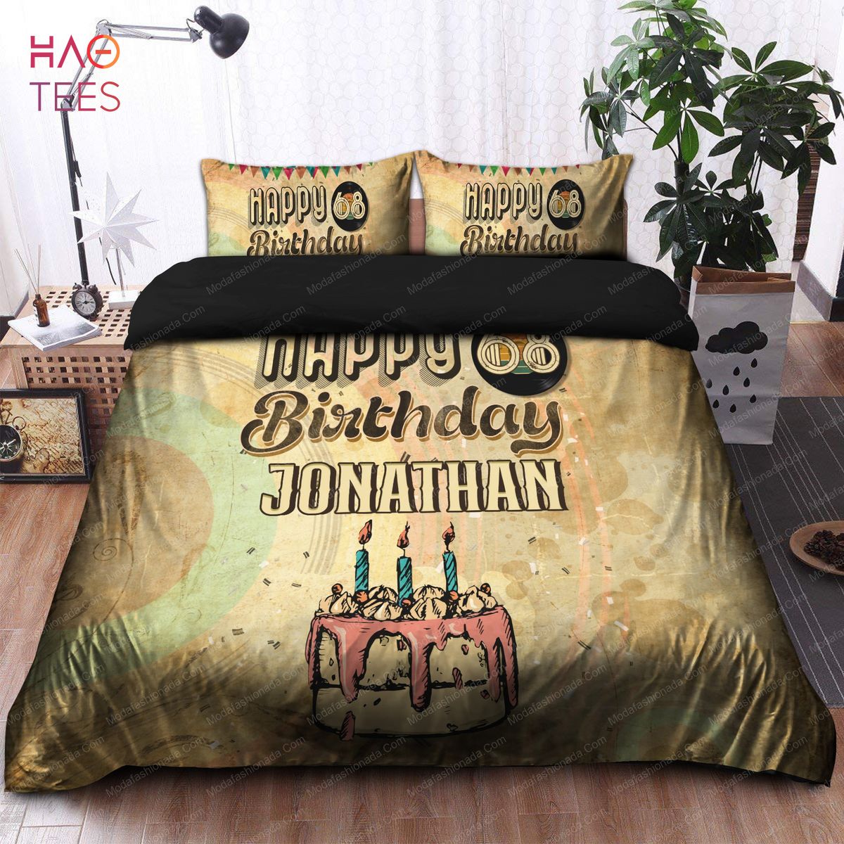 Happy Birthday Custom Name Custom Number Years Bedding Sets Happy Birthday Custom Name Custom Number Years Bedding Sets