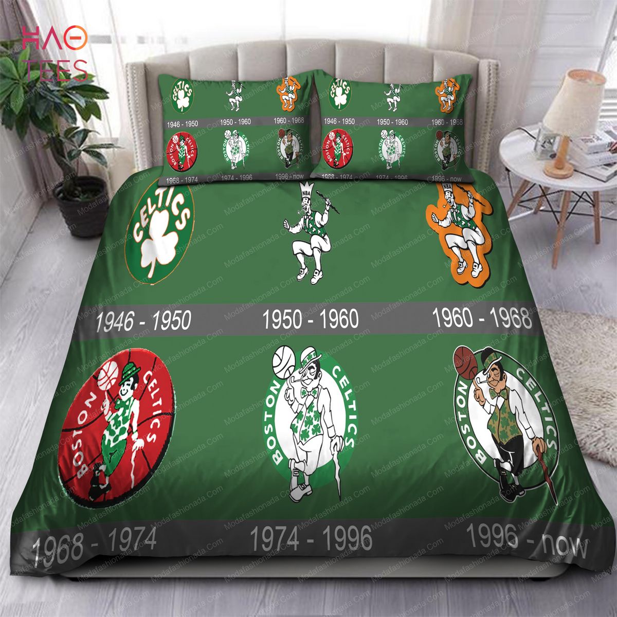 History Logo Boston Celtics NBA Bedding Sets History Logo Boston Celtics NBA Bedding Sets