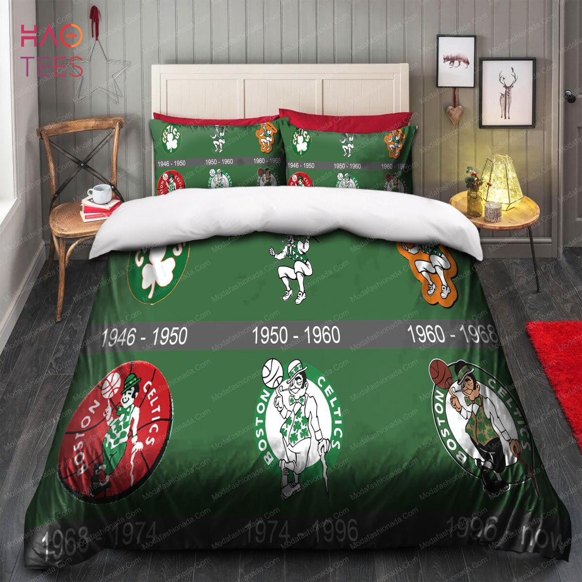 History Logo Boston Celtics NBA Bedding Sets History Logo Boston Celtics NBA Bedding Sets