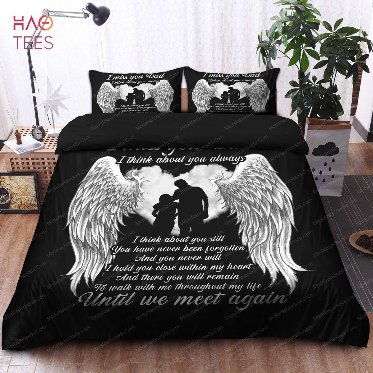 I Miss You Dad I Think About You Always Bedding Sets I Miss You Dad I Think About You Always Bedding Sets