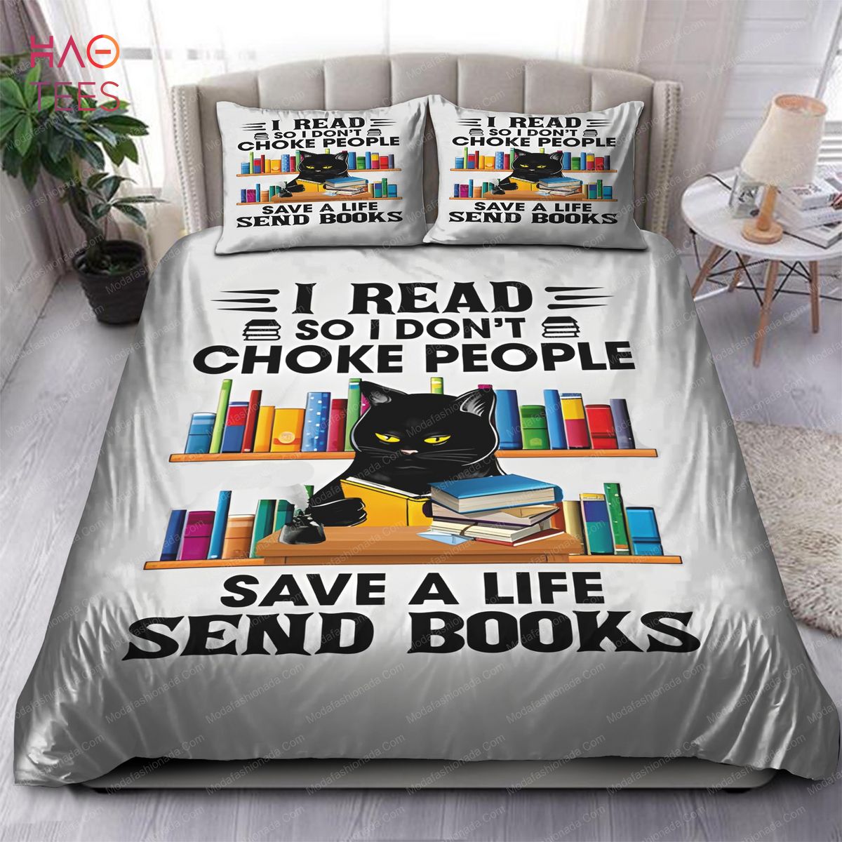 I Read So I Don’t Choke People Save A Life Send Books Bedding Sets