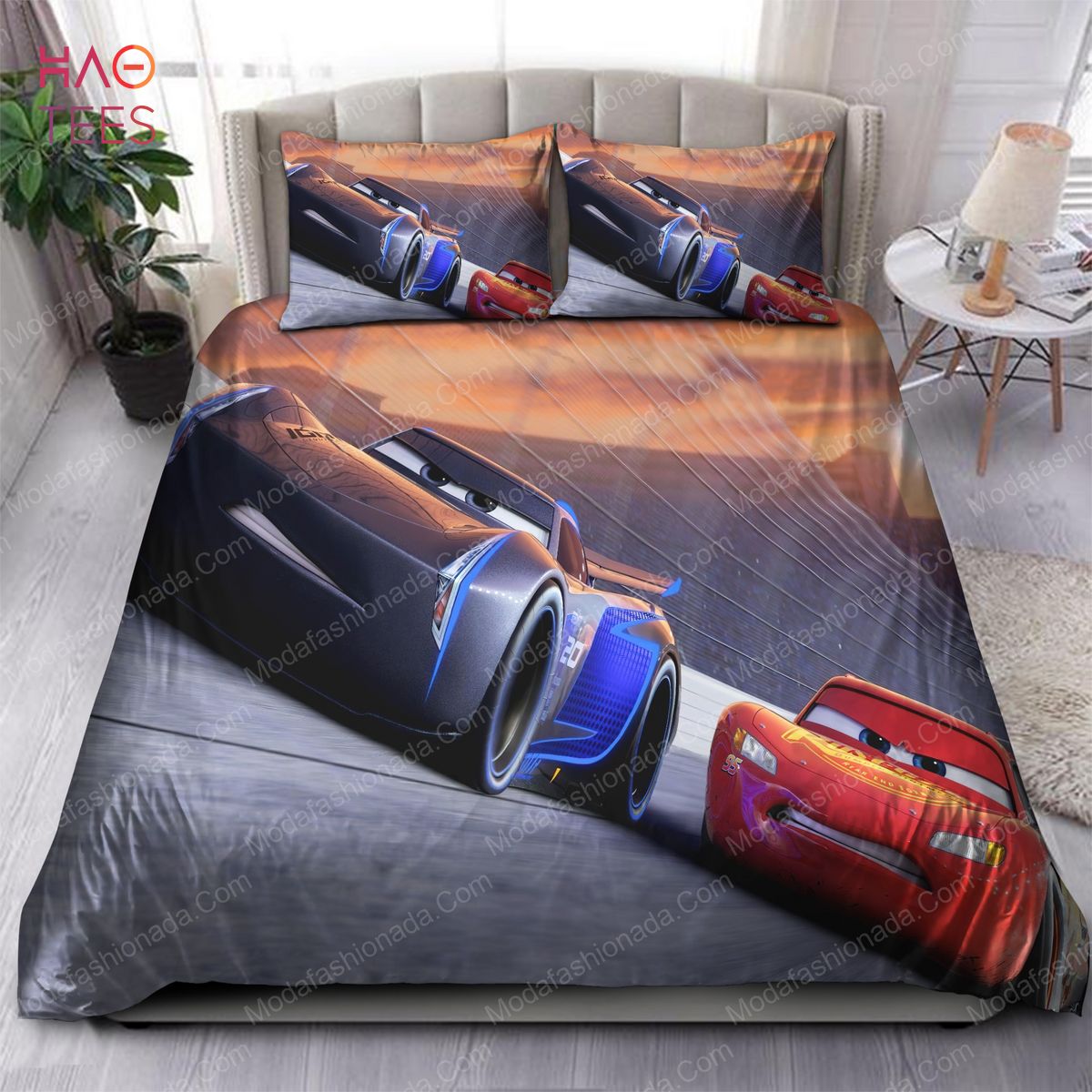 Jackson Storm And Lightning McQueen Bedding Sets