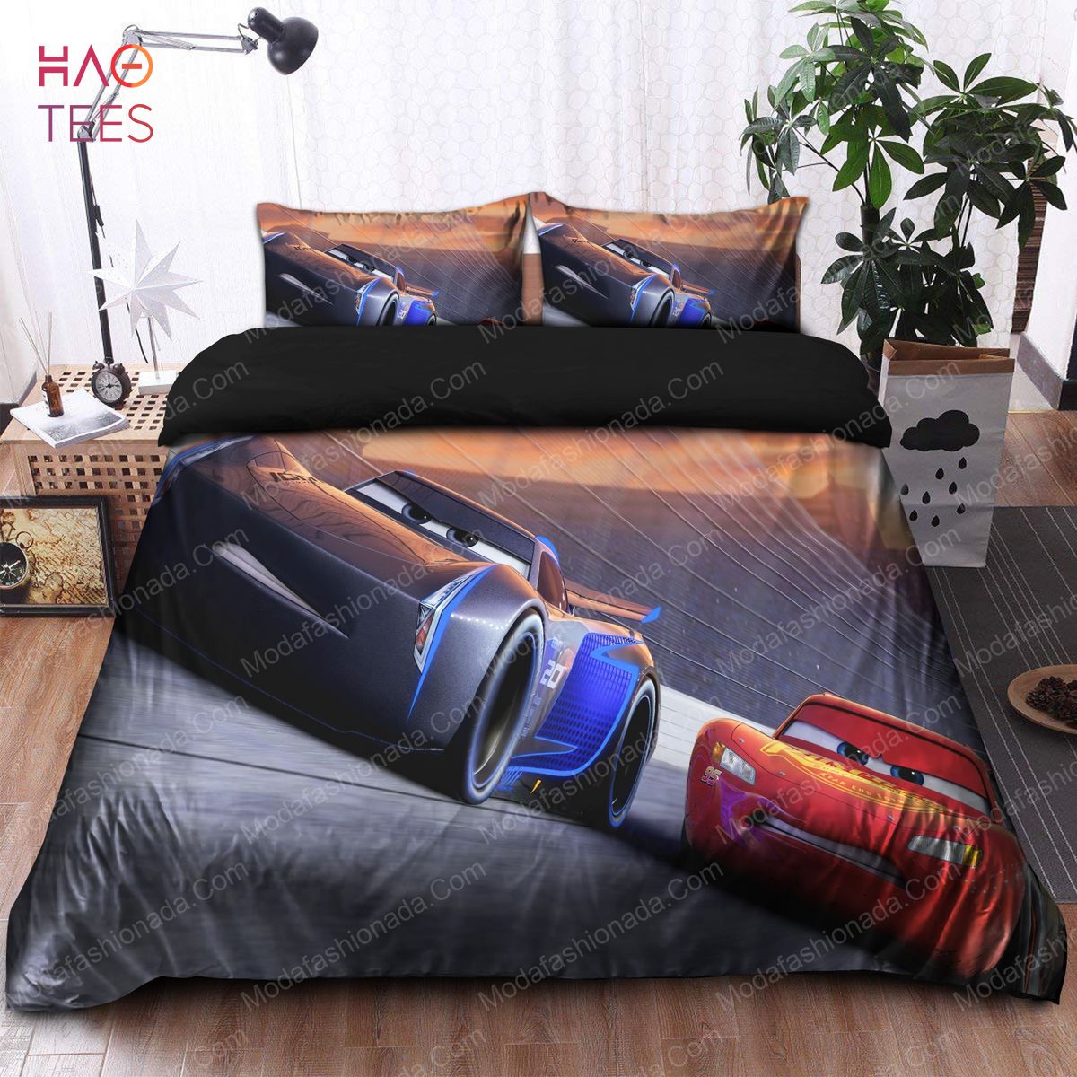 Jackson Storm And Lightning McQueen Bedding Sets