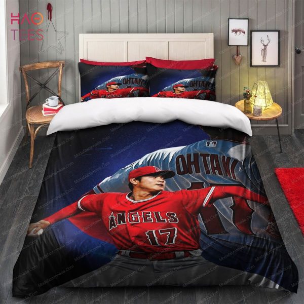 Japanese Shohei Ohtani Los Angeles Angels MLB Bedding Sets Limited Edition