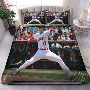 HOT Japanese Shohei Ohtani Los Angeles Angels MLB Bedding Sets