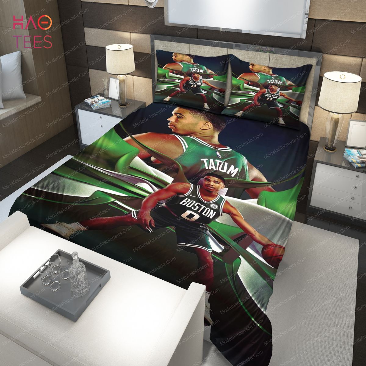 Jayson Tatum Boston Celtics NBA Bedding Sets Jayson Tatum Boston Celtics NBA Bedding Sets
