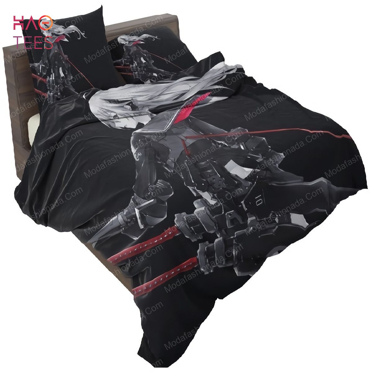 Katana Girl Cute Anime Bedding Sets Katana Girl Cute Anime Bedding Sets