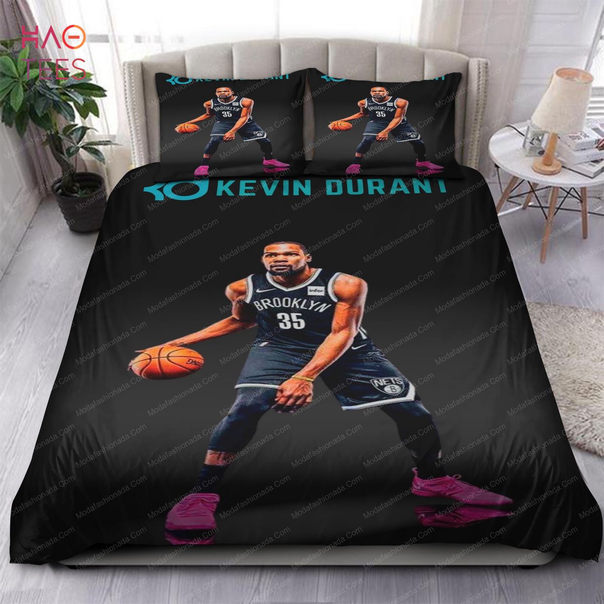 Kevin Durant Brooklyn Nets NBA Bedding Sets