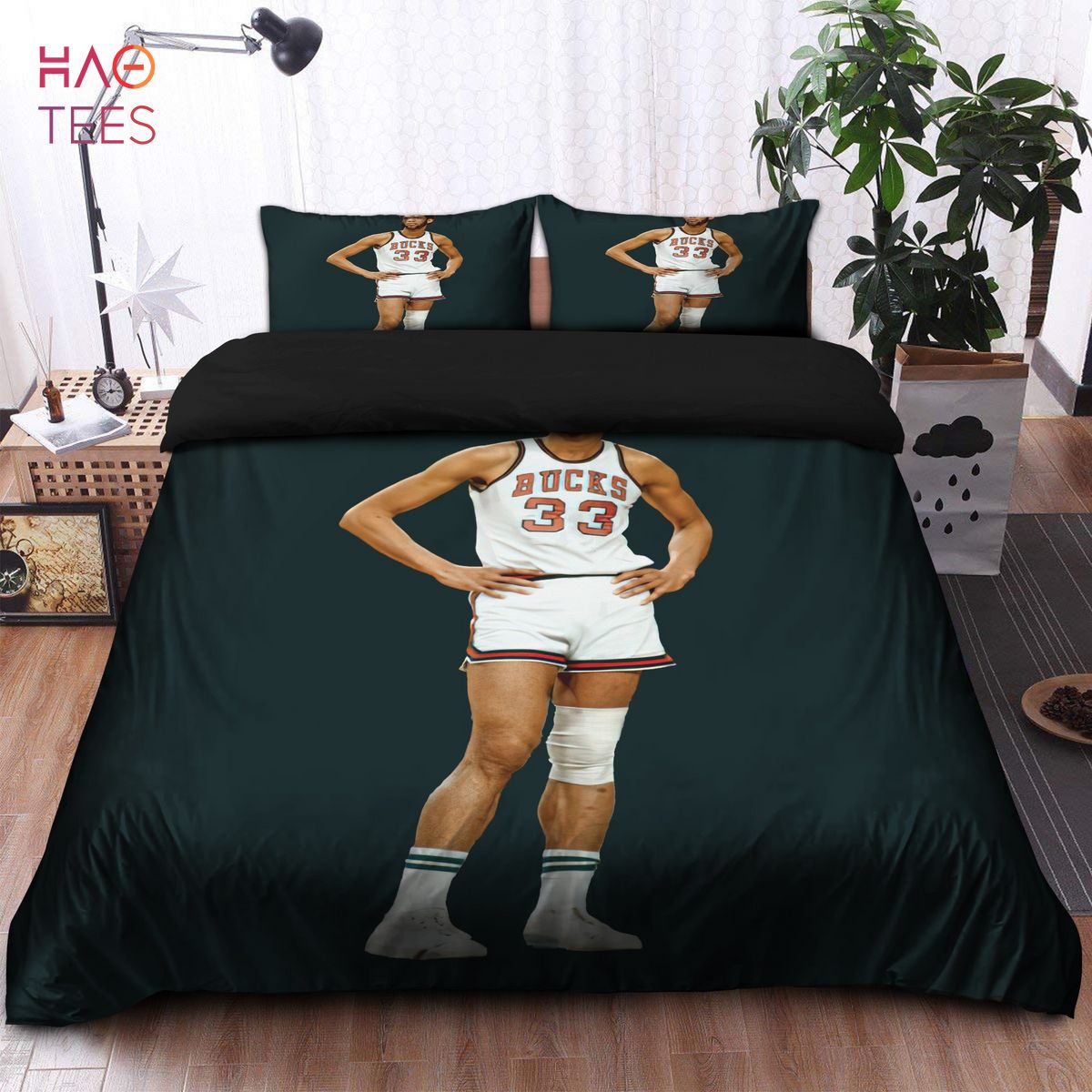 HOT Legend Kareem Abdul-Jabbar Milwaukee Bucks NBA Bedding Sets HOT Legend Kareem Abdul-Jabbar Milwaukee Bucks NBA Bedding Sets