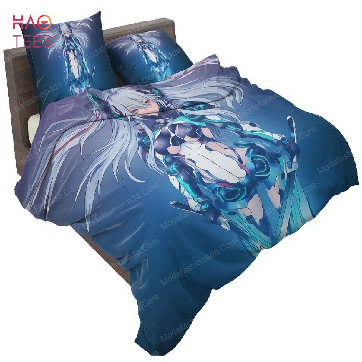 Mecha Girl Cute Anime Bedding Sets