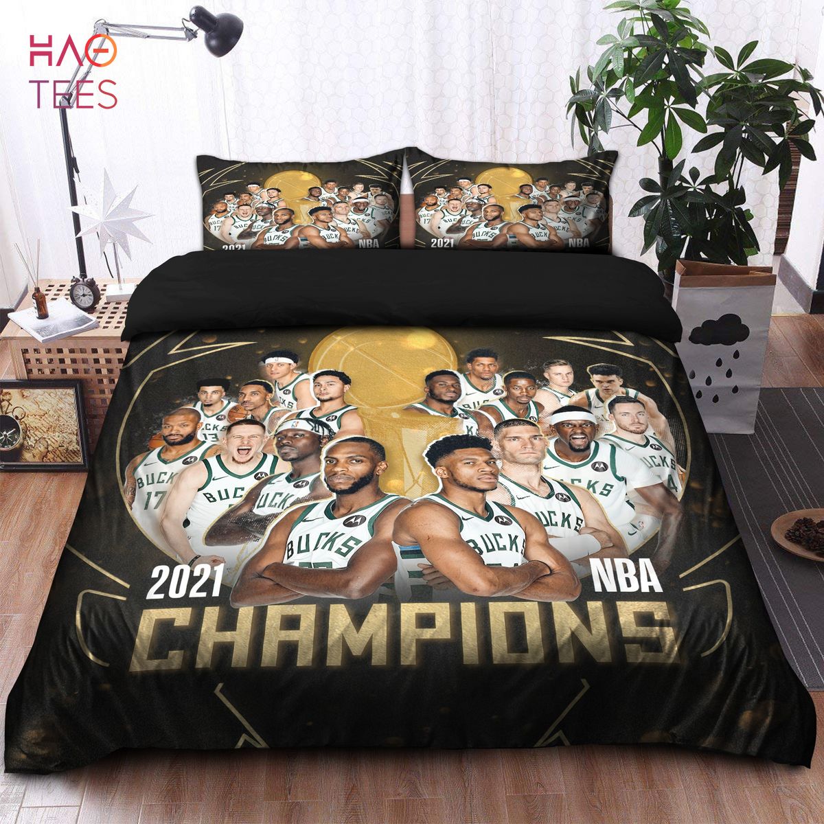 Milwaukee Bucks 2022 NBA Champions Limited Edition Bedding Sets Limited Edition Milwaukee Bucks 2022 NBA Champions Limited Edition Bedding Sets Limited Edition