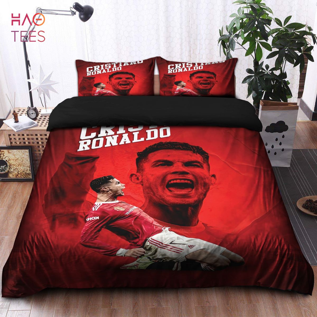 MU FC Cristiano Ronaldo Bedding Sets Limited Edition MU FC Cristiano Ronaldo Bedding Sets Limited Edition