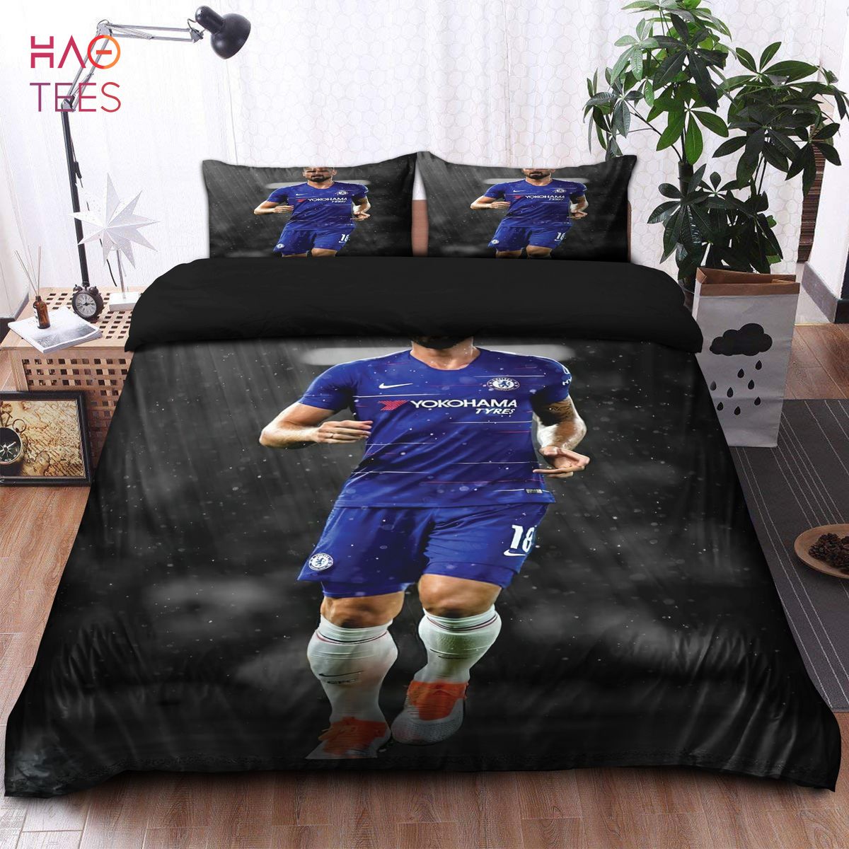 Olivier Giroud Chelsea EPL Bedding Sets Limited Edition Olivier Giroud Chelsea EPL Bedding Sets Limited Edition
