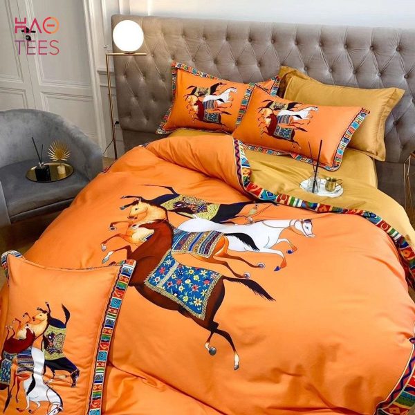 THE BEST Horse Luxury Brand Inspired 3D Personalized Customized Bedding Sets