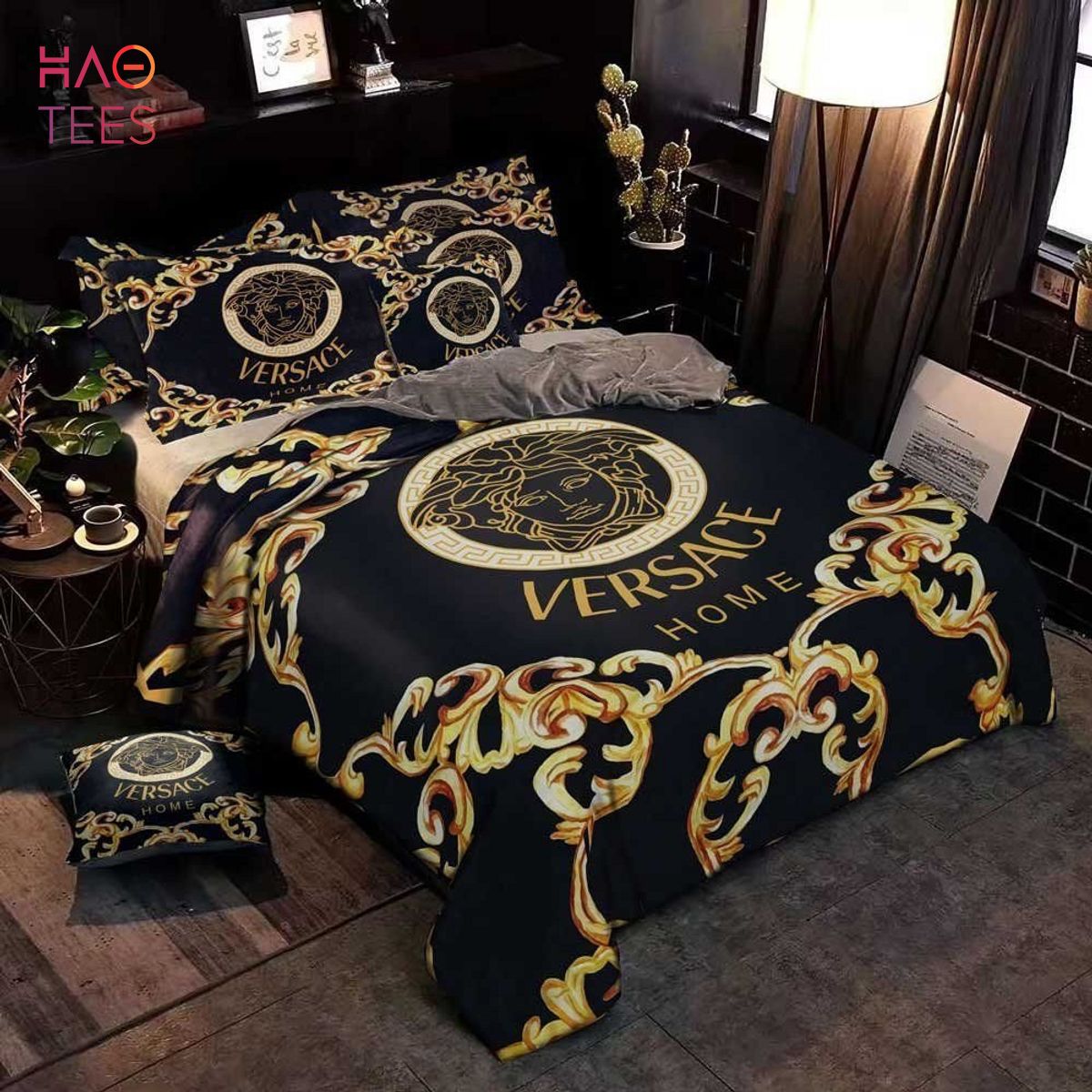 [AVAILABLE] Versace Mix Black Luxury Color Bedding Sets POD Design