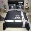 AVAILABLE LV Balck White Luxury Brand Bedding Sets POD Design