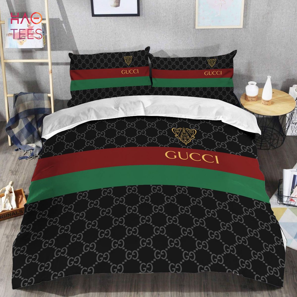 Gucci Luxury Brand Bedding Sets POD Design Luxury Store