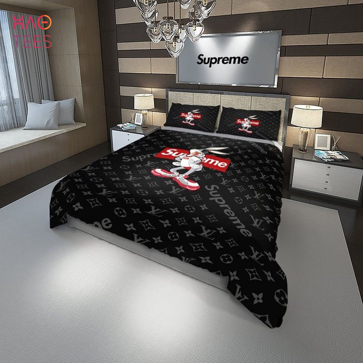 HOT Bugs Bunny Supreme LV Bedding Sets Limited  Edition