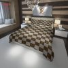 Luxury French Fashion Logo Custom 3D Customized Bedding Sets