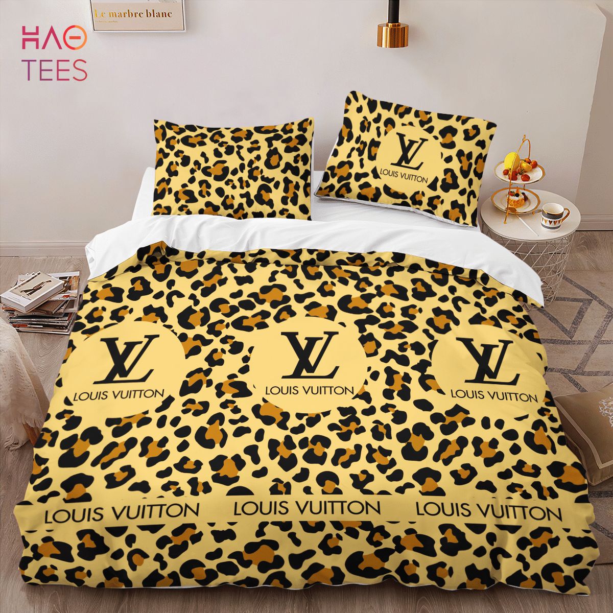 Trending] Louis Vuitton Leopard Luxury Bedding Set - Alishirts.com