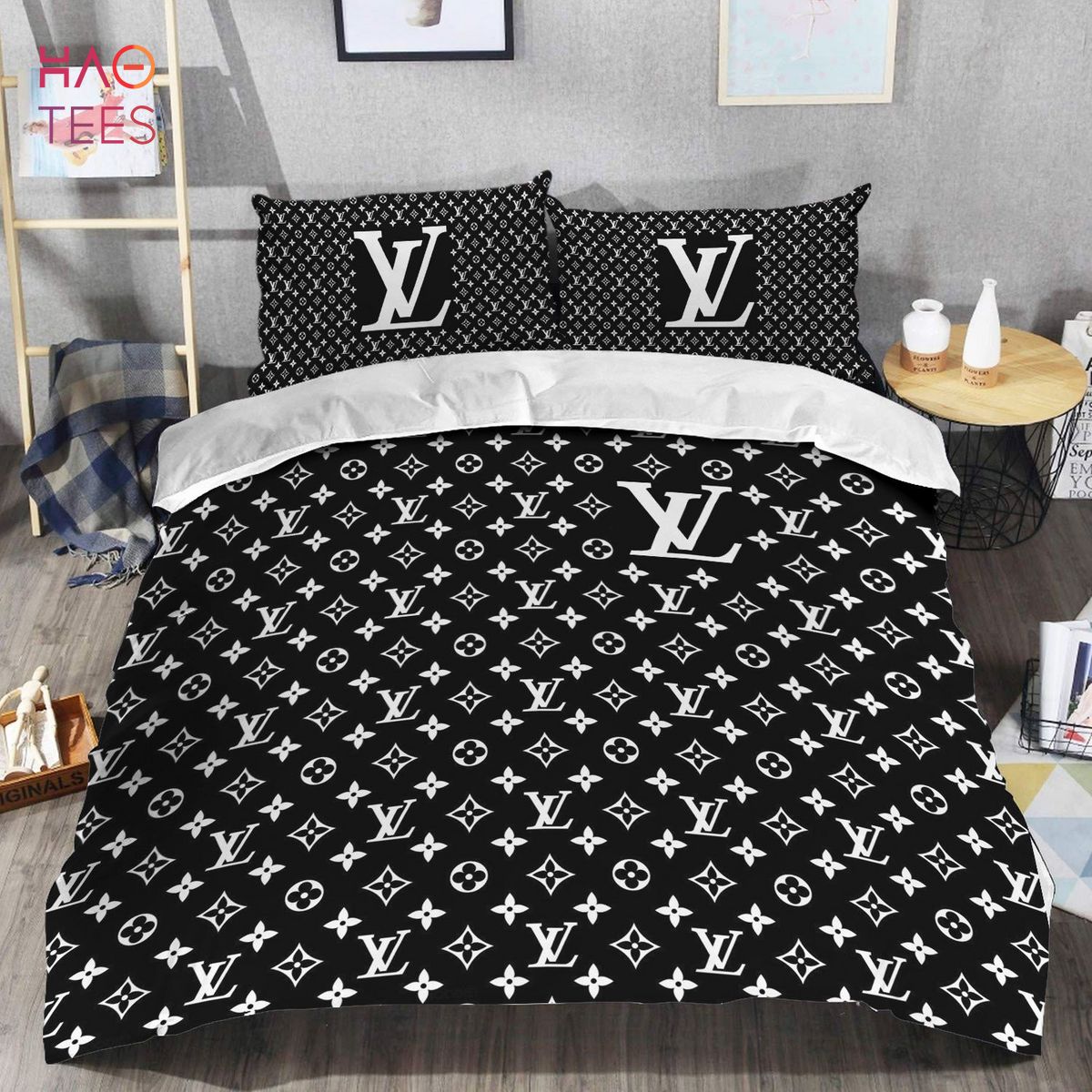 THE BEST LV Luxury Brand Bedding Sets All Over Printed Luxury Store