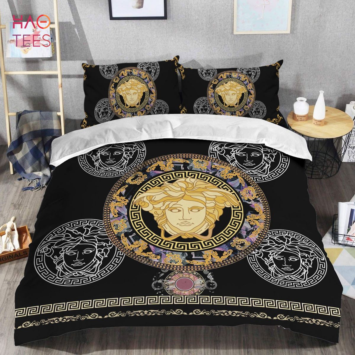 Versace Logo Luxury Brand Bedding Sets Limited Edition