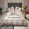 [HOT] Burberry London Luxury Brand Inspired 3D Personalized Customized Bedding Sets