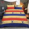 [HOT] Mickey Mouse LV Supreme Luxury Brand Bedding Sets All Over Printed