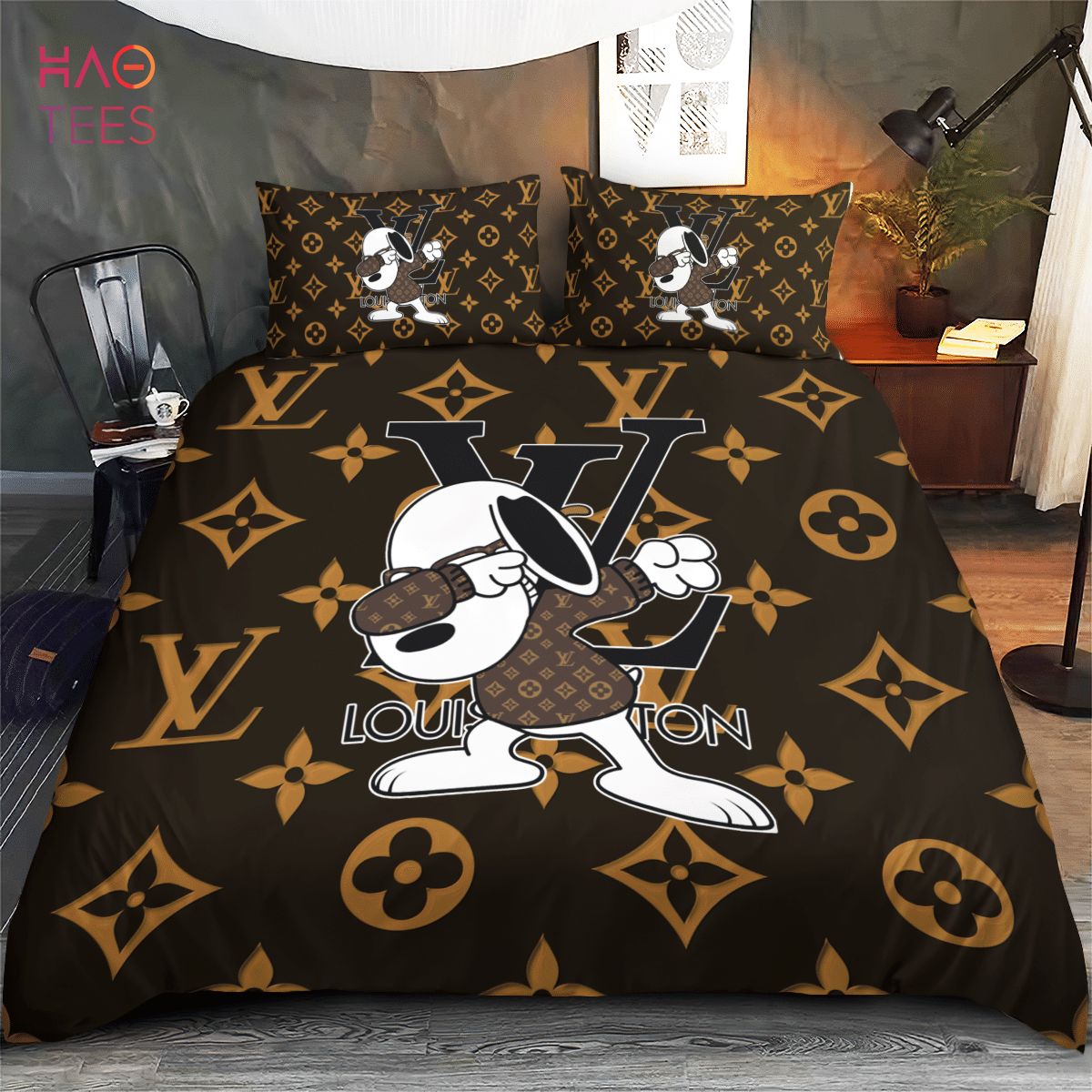 Gucci The Simpsons Limited Edition Luxury Brand High-End Bedding Set Home  Decor