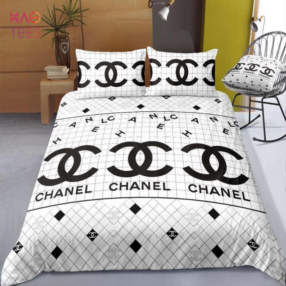 THE BEST] Chanel Luxury Brand Inspired 3D Personalized Customized Bedding  Sets