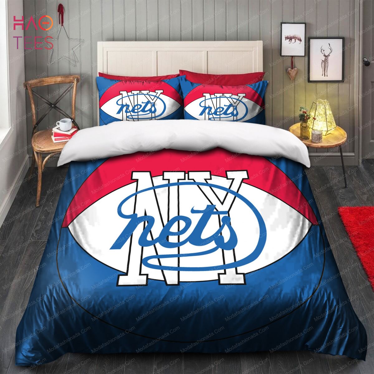 1972-1977 Logo Brooklyn Nets NBA Bedding Sets
