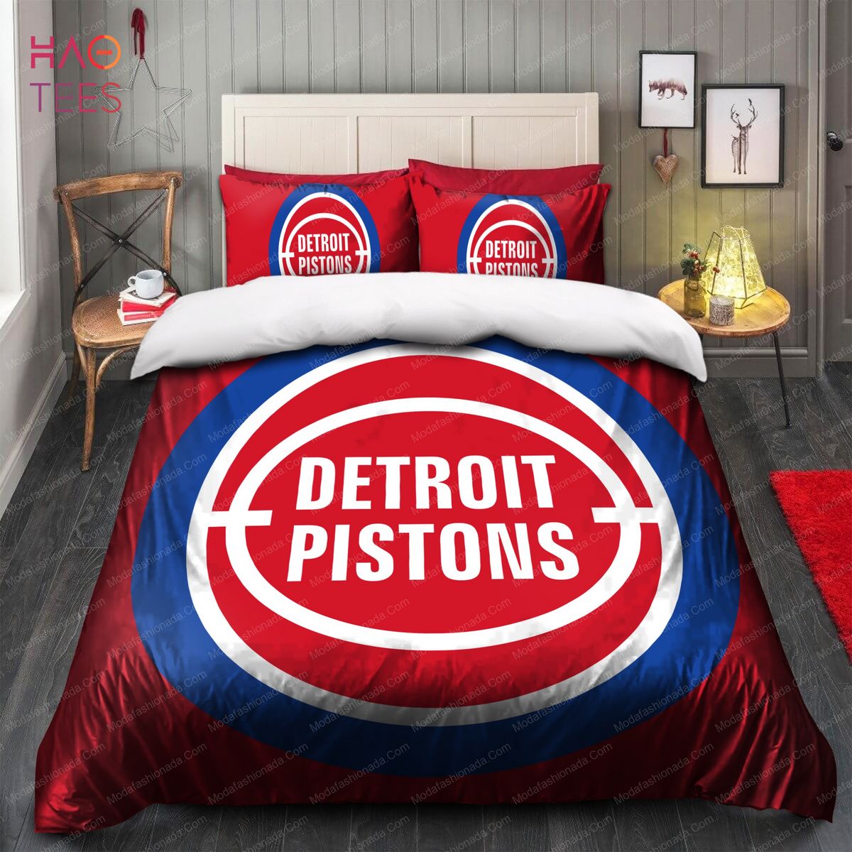 1979-1996 Logo Detroit Pistons NBA 221 Bedding Sets 1979-1996 Logo Detroit Pistons NBA 221 Bedding Sets